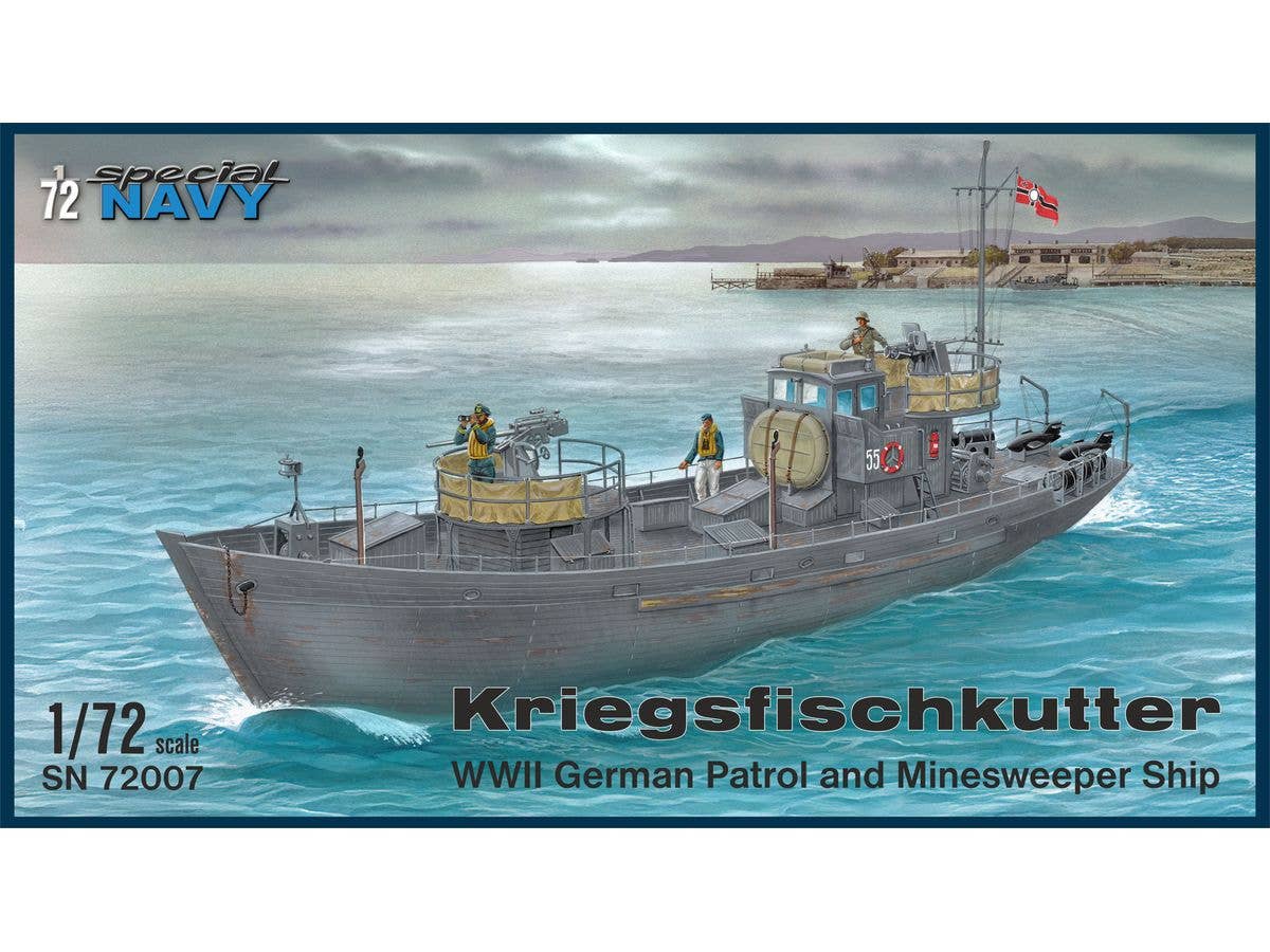 Kriegsfischkutter WWII German Patrol and Mineswee