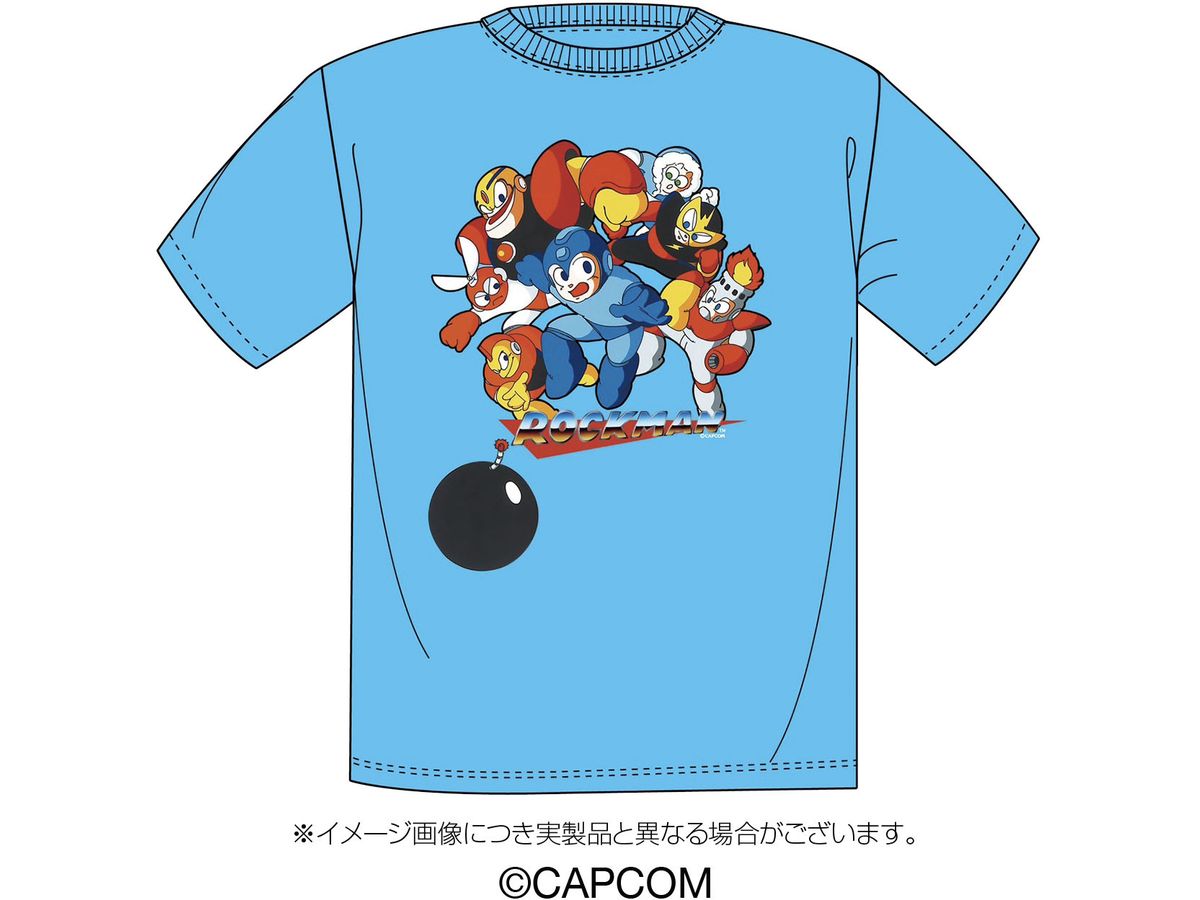 Mega Man T-Shirt (Blue) S