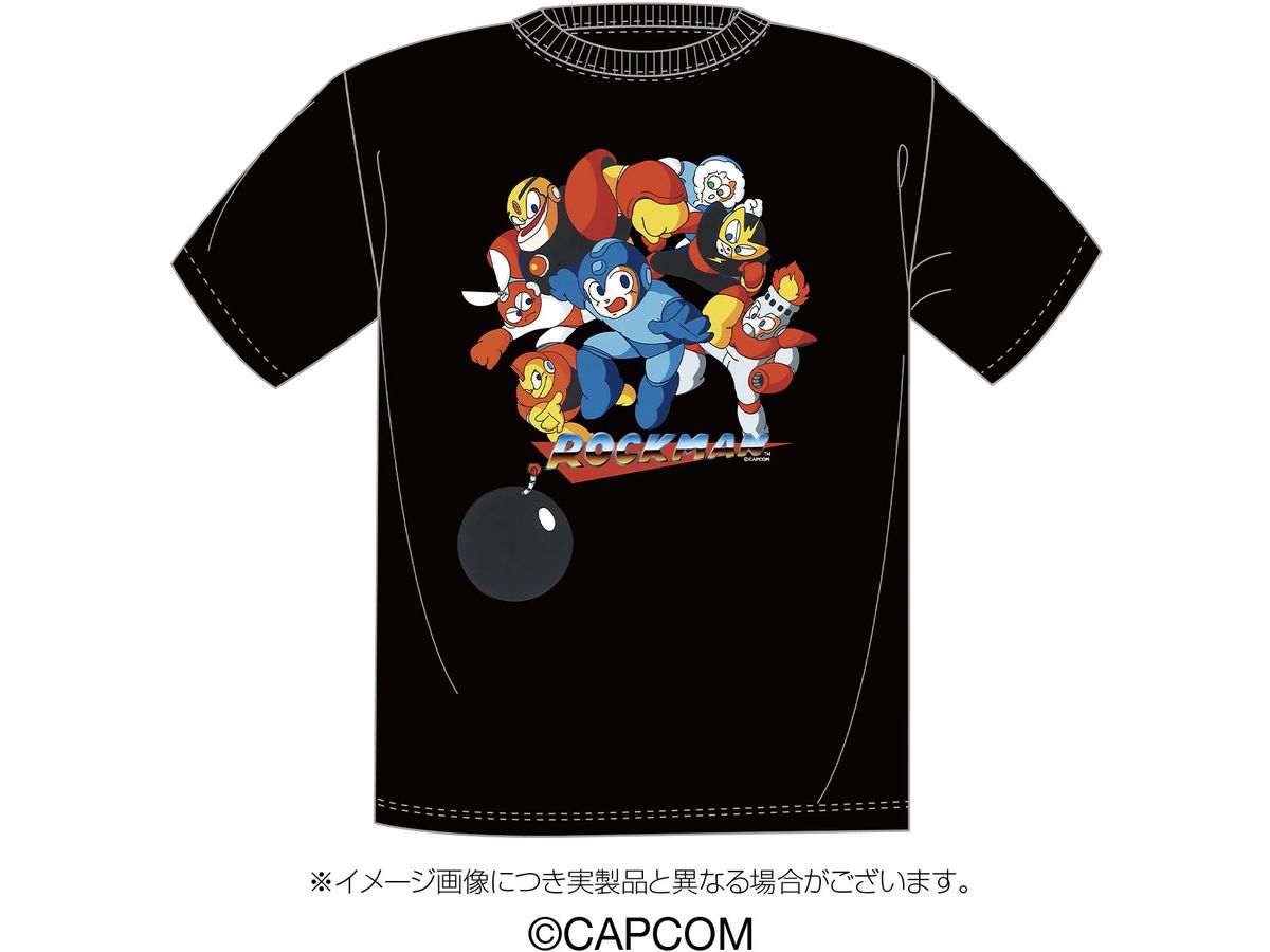 Mega Man T-Shirt (Black) XXL