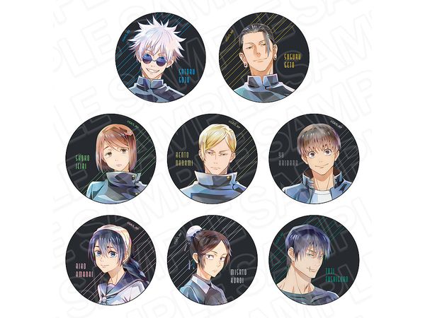 Tv Anime Jujutsu Kaisen Kaidama/Tamaori: Can Badge (Blind) Pale Tone Series: 1Box (8pcs)
