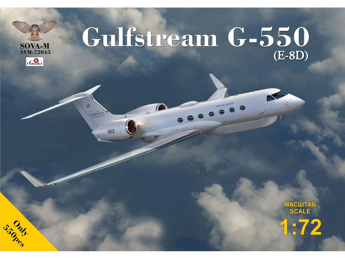 Gulfstream G-550 (E-8D) JSTARS testbed aircraft