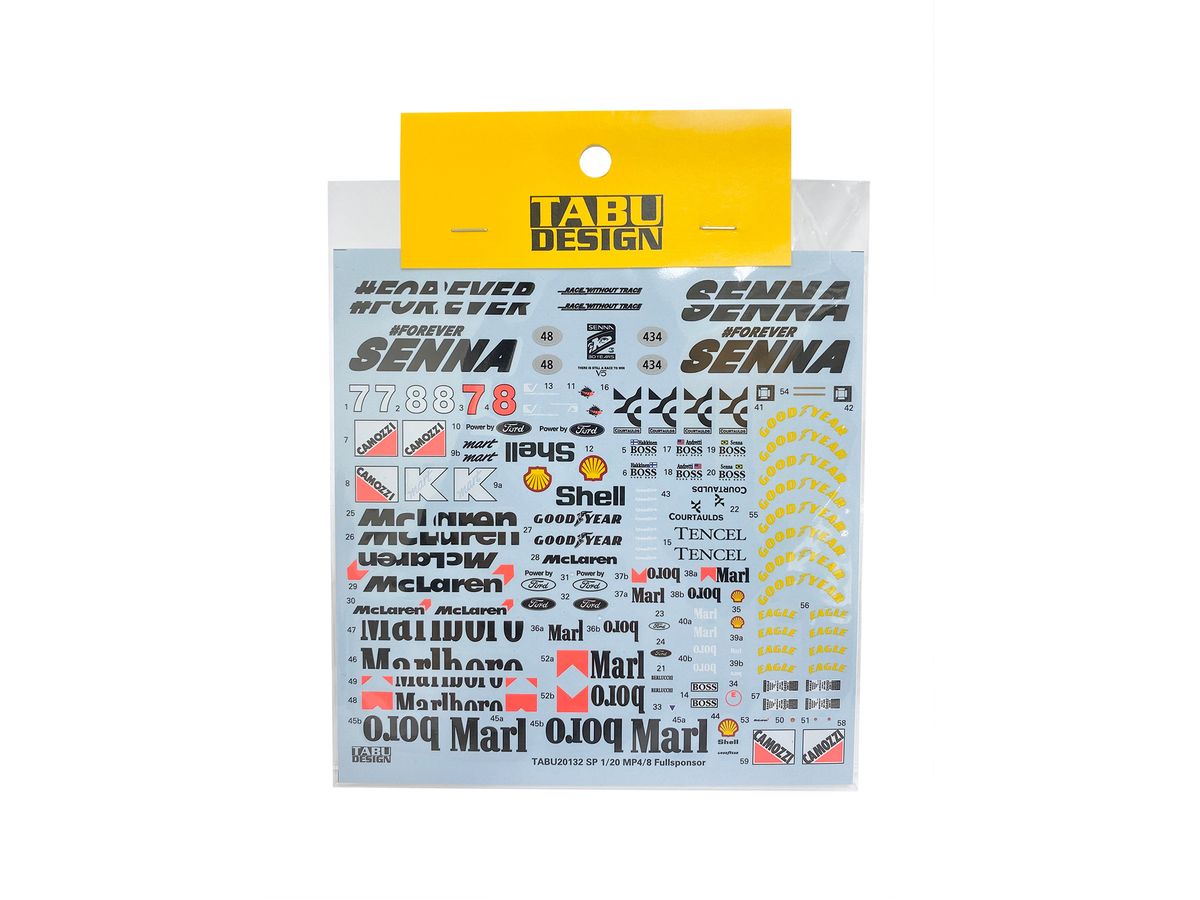 MP4/8 Full Sponsor (2024 Ver.) for Tamiya