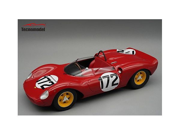 Ferrari 206 Dino SP Course de cote Ollon Villars 1965 Winner car #172 cote SEFAC car L. Scarfiotti