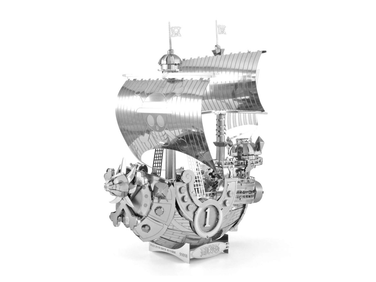 Metallic Nano Puzzle: One Piece Thousand Sunny W135 x D15 x H250mm