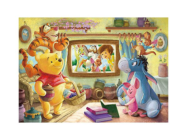 Jigsaw Puzzle: Disney Friends Memory (Winnie the Pooh) 200pcs 22.5 x 32cm