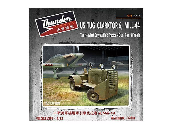 US/UK Clarktor 6 Tractor Mill-44 Type Unpaved Double Tires