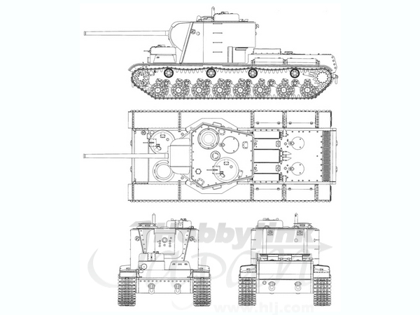 Russia KV-5 Super Heavy Tank