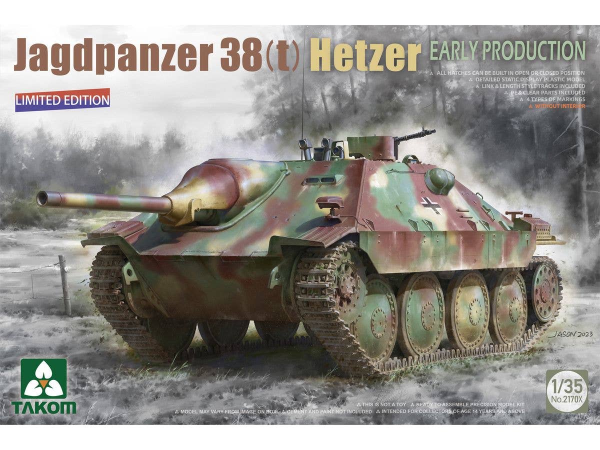 Jagdpanzer 38(t) Hetzer EARLY PRODUCTION (LIMITED EDITION)