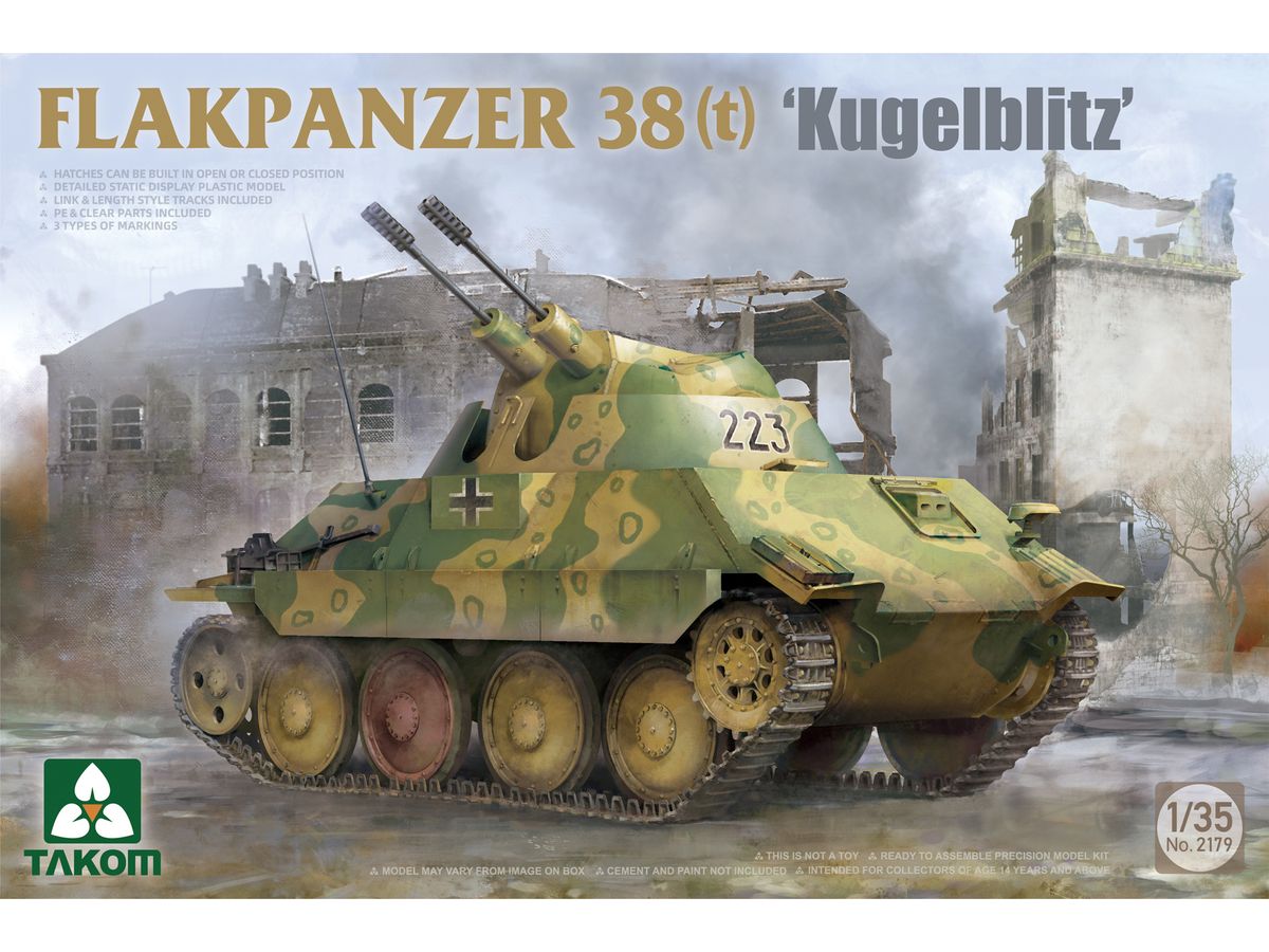 Flakpanzer 38(t) Kugelblitz