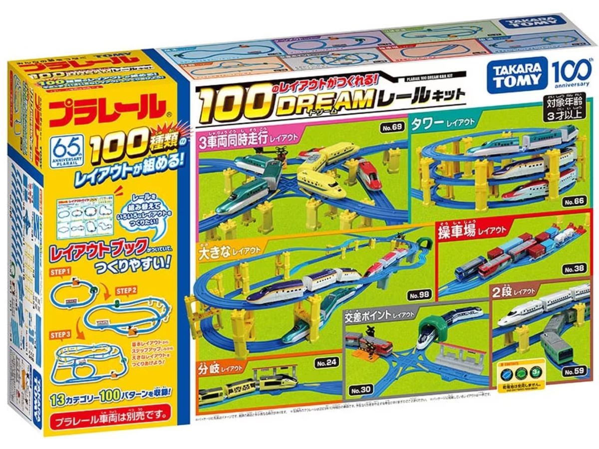 Create 100 Layouts! Dream Rail Kit