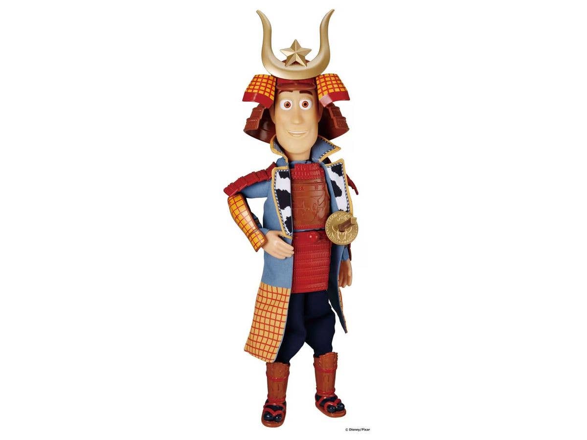 Toy Story 30th Anniversary Real Size Talking Figure Woody KABUTO ver.