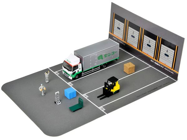 Truck Collection Logistics Site Truck Set D Senko