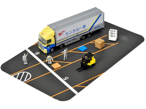 Truck Collection Logistics Site Wing Van Set H Seino Transportation