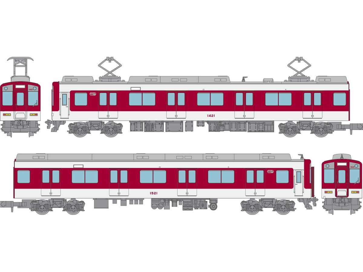 The Trains Collection Kinki Nippon Railway 1420 Series 2-Car Set A