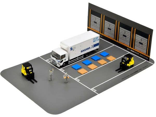 Truck Collection Logistics Site Truck Set E Sagawa Express