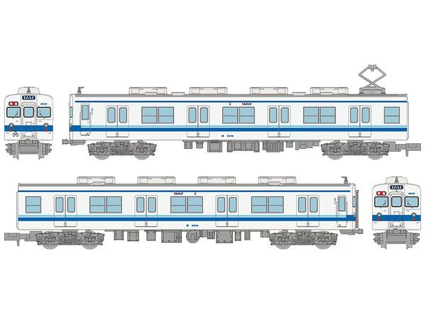 The Trains Collection Tobu Railway 8500 Type Initial Repair Car 8509 Formation 2-Car Set