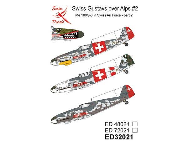 Swiss Gustavs over Alps #2 - Me 109G-6 in Swiss Air Force, part 2