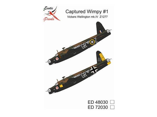 Captured Wimpy #1 - Vickers Wellington mk.IV Z1277
