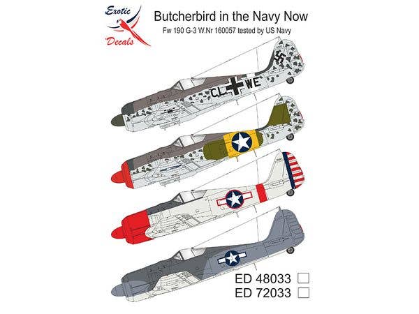 Butcherbird in the Navy Now - Fw 190 G-3 W.Nr 160057 tested by US Navy