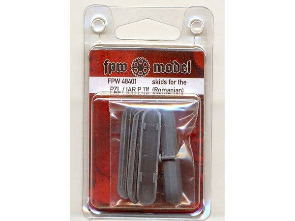 Skids for PZL / IAR P.11F (Romanian) - (3D print for ARMA HOBBY PZL P.11c)