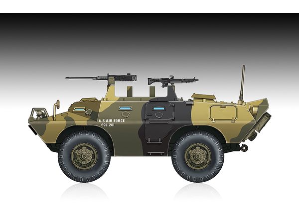 XM706E2 Commando Armored Vehicle US Air Force Security Police