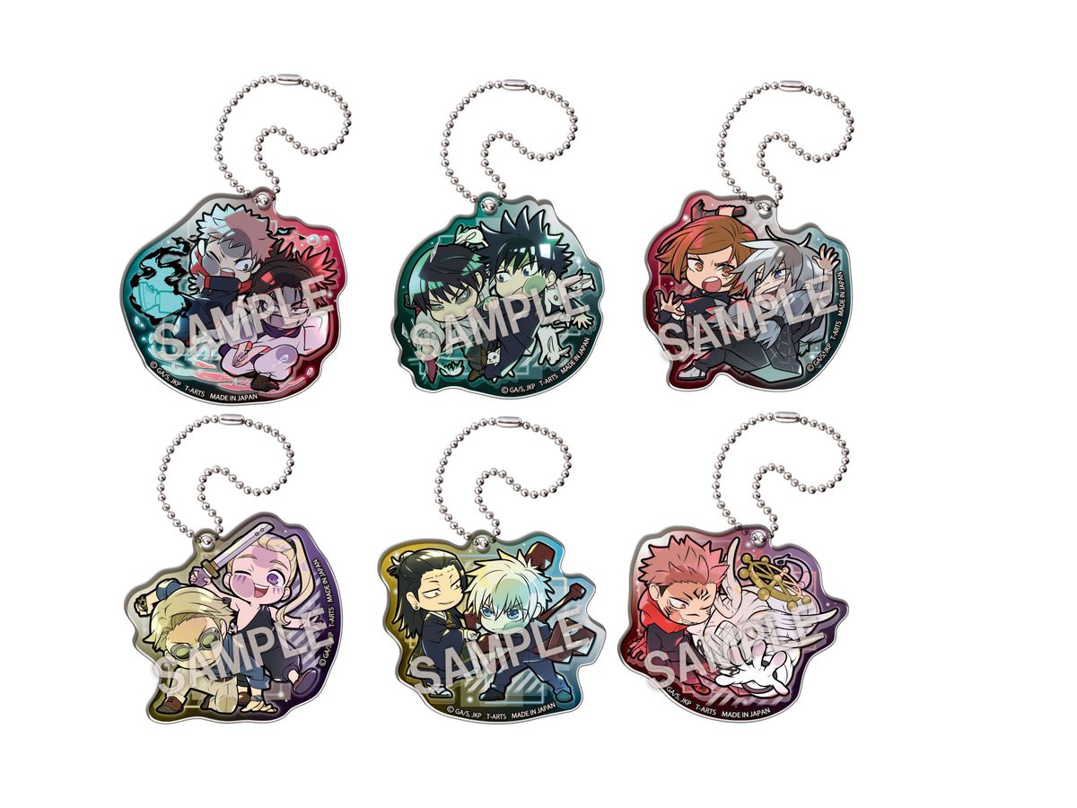 Jujutsu Kaisen: Pita! Deforme VS Acrylic Keychain 1Box6pcs