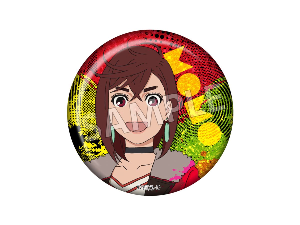 Tv Anime DAN DADAN: Sparkling Can Badge Momo (Reissue)