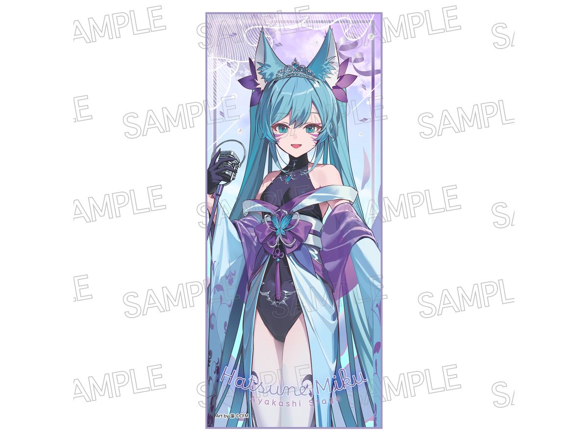 Hatsune Miku: Ayakashi Stage Face Towel Kyubi