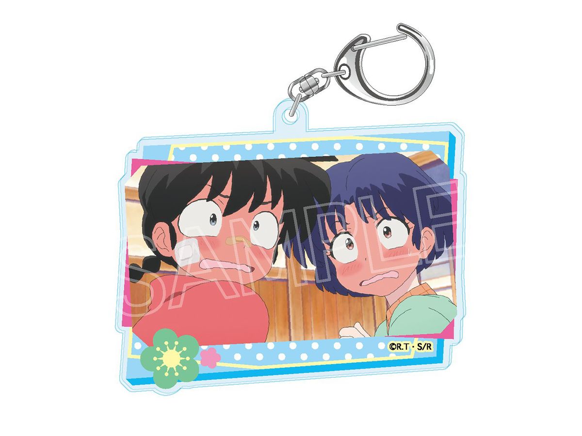 Ranma 1/2: Hundred Faces Keychain Ranma & Akane