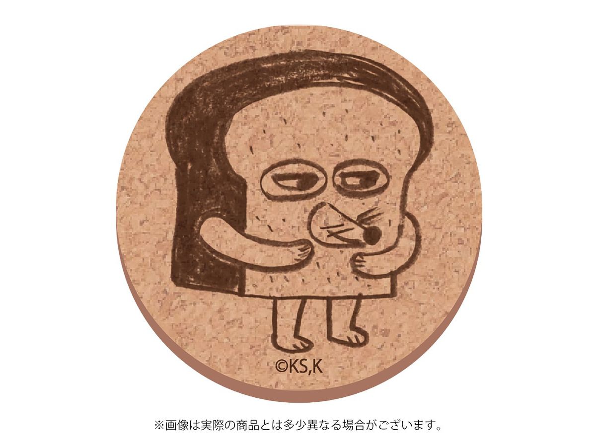 Bread Thief: Cork Coaster Bread Thief