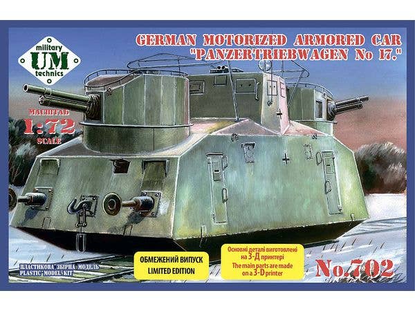 Panzertriebwagen No.17 German motorized armored car