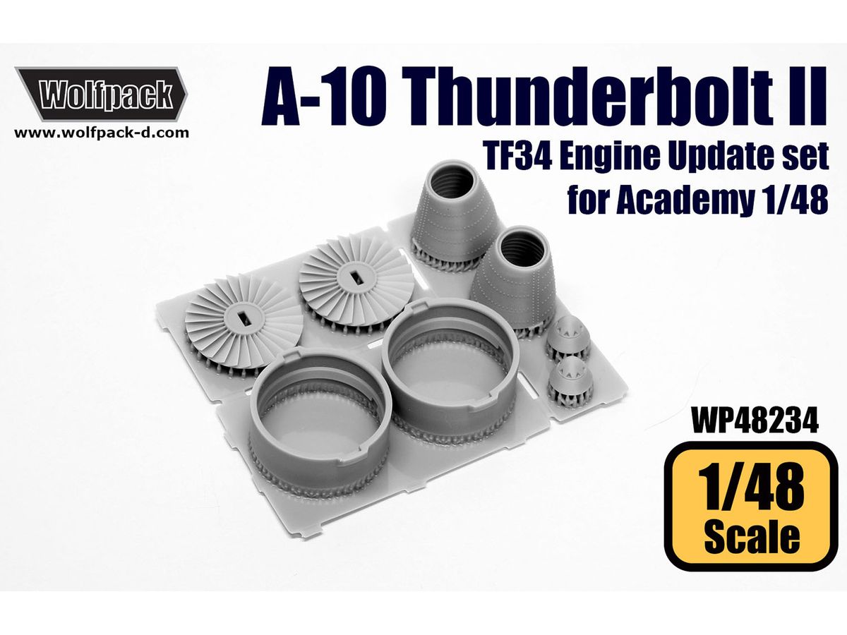 A-10 Thunderbolt II TF34 Engine Update Set (for Academy)