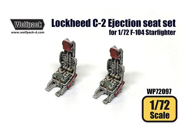Lockheed C-2 Ejection seat set (for F-104 Starfighter)