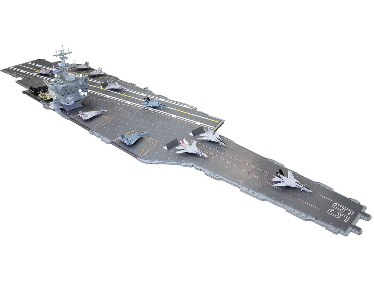 The Flight Deck Series Aircraft Carrier Enterprise CVN-65 & F14 Tomcat Section A-M 13 Species Set