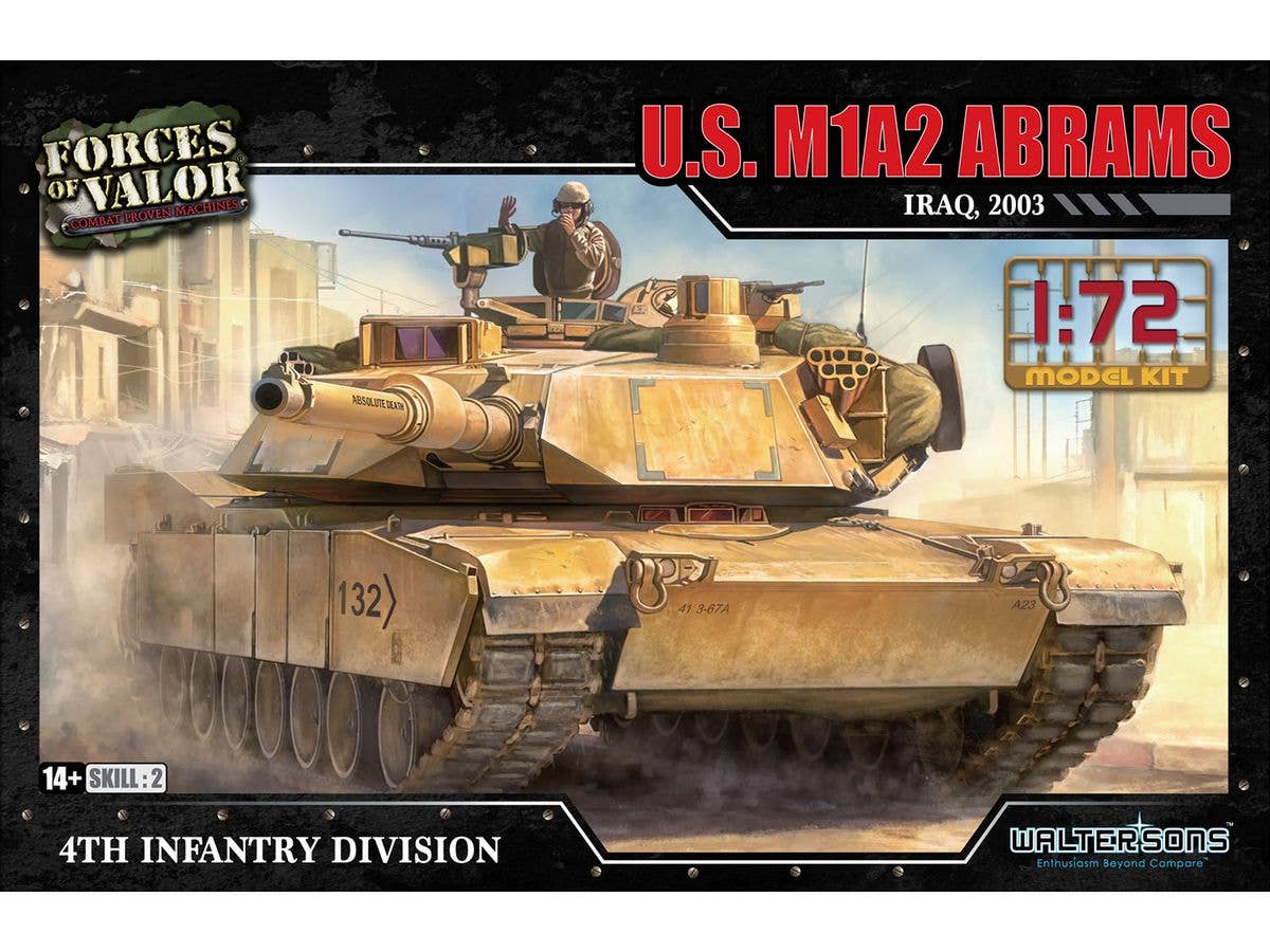 US Army M1A2 Abrams 4th Infantry Division 2003 Iraq Samawah