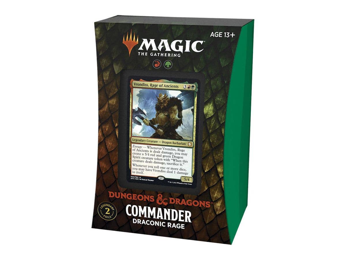 Magic: The Gathering Adventures in the Forgotten Realms Commander Deck Draconic Rage (English Ver.)
