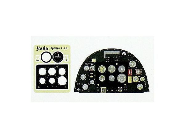 Spitfire Mk.I Colored Instrument Panel (Airfix)