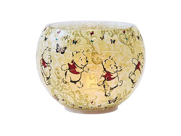 Lamp Shade Puzzle: Pattern -Winnie-the-Pooh- 80pcs (Diameter 10cm x Height 7cm)