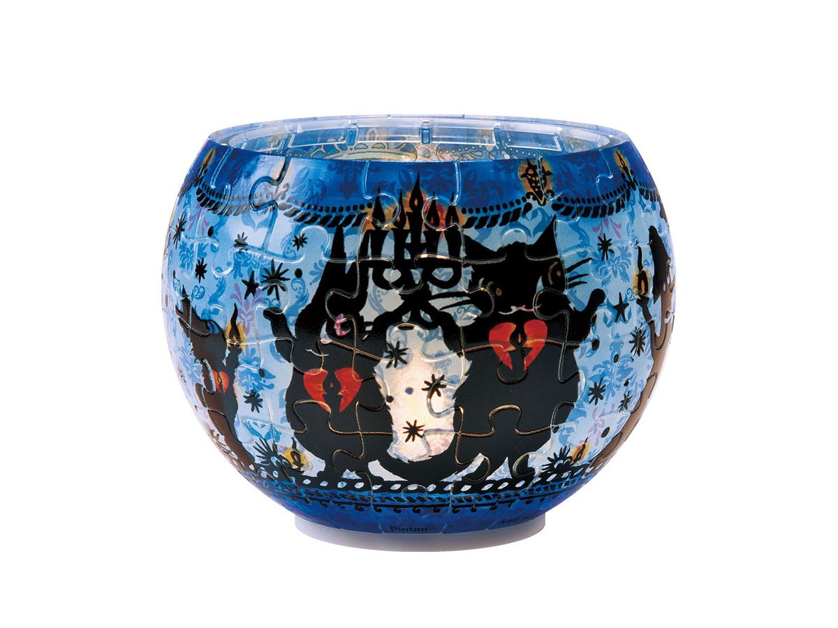 Lamp Shade Puzzle: Wachifield Candles in Heart 80pcs (Diameter 10cm x Height 7cm)