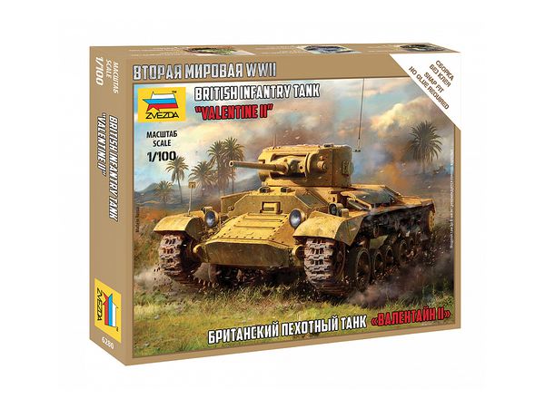 Valentine II British Infantry Tank