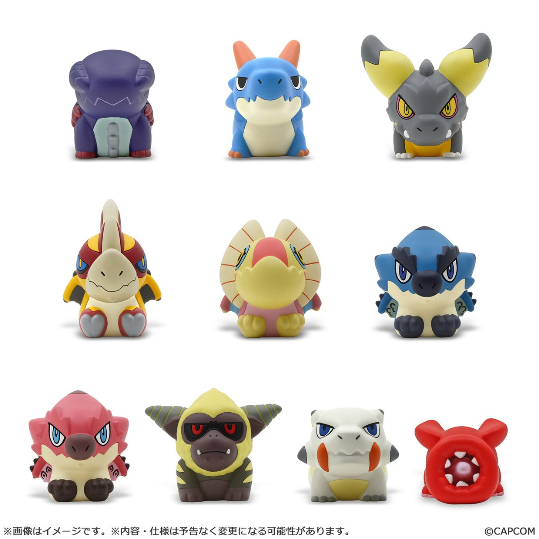 Monster Hunter Finger Puppets