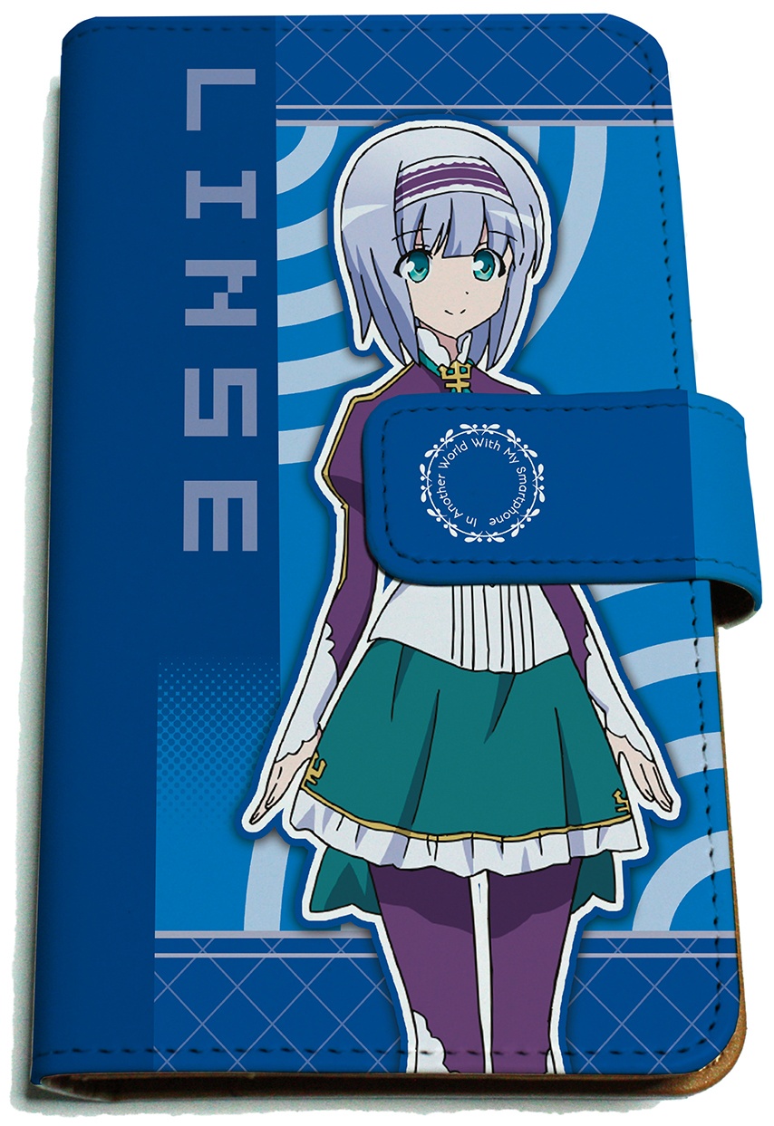 AmiAmi [Character & Hobby Shop]  Book-style Multi Case Isekai wa  Smartphone to Tomo ni. 03 / Linse Shileska(Released)