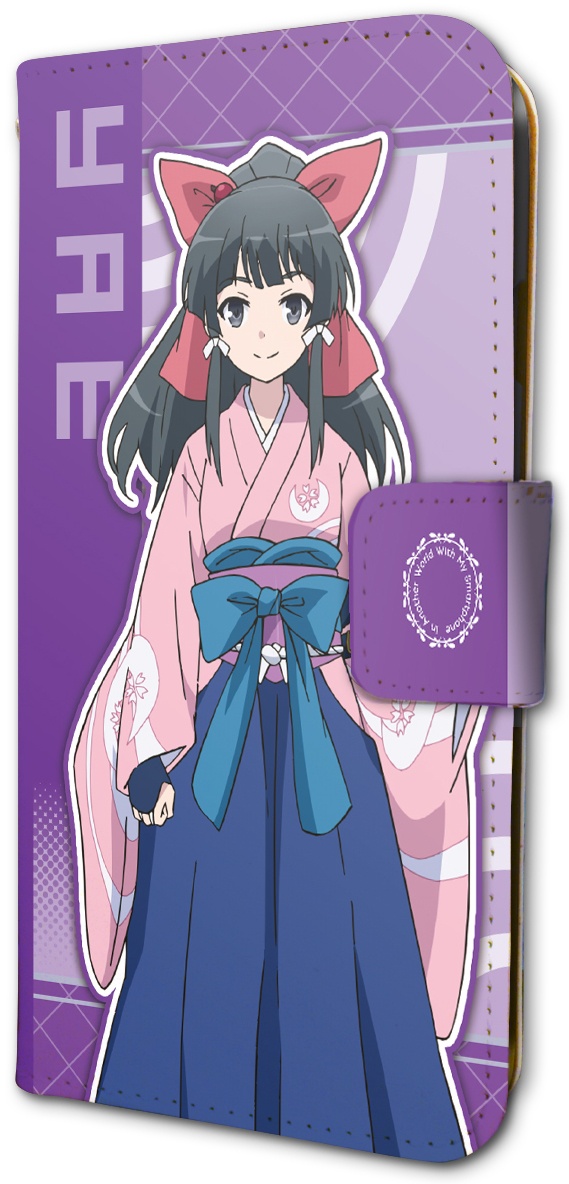 AmiAmi [Character & Hobby Shop]  Book-style Multi Case Isekai wa  Smartphone to Tomo ni. 05 / Yae Kokonoe(Released)
