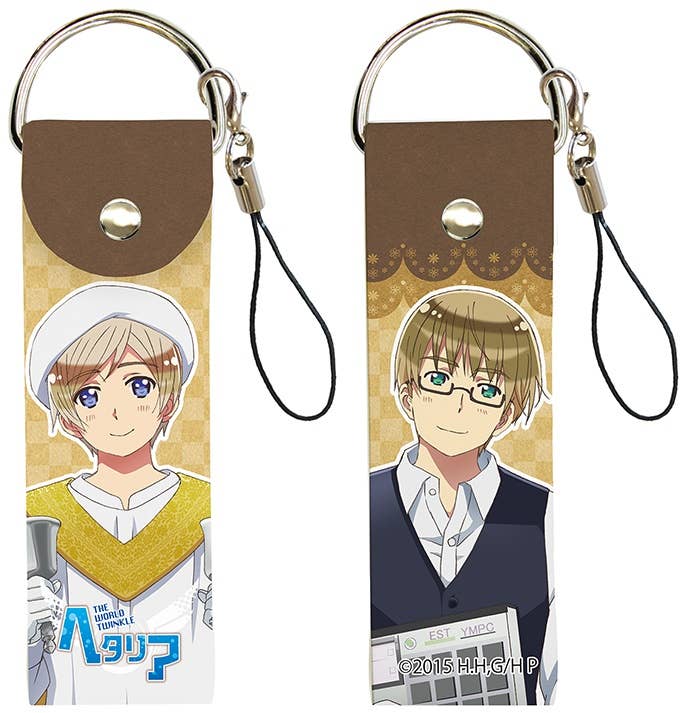 ヘタリアTheWorldTwinkleストラップ Hetalia: The World Twinkle Big Leather Strap 10 / Estonia