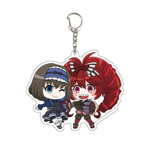 Symphogear XD Unlimited: Large Acrylic Keychain 05 Micha Jawkan