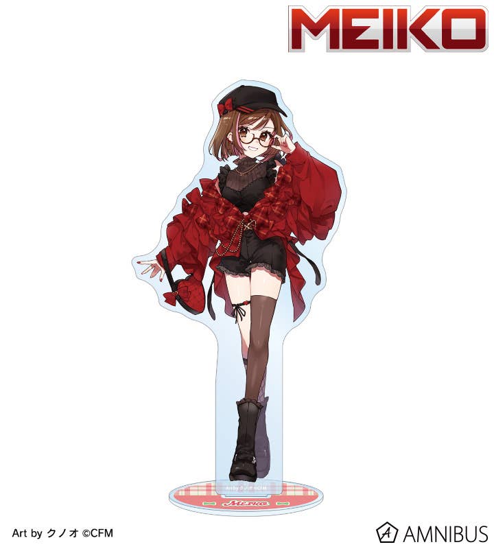 初音ミク MEIKO アクリルスタンド マルイ くまみね 仕事猫 初音ミク