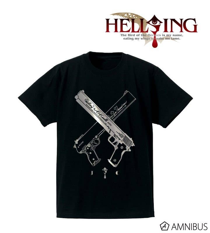 Amazon.co.jp: HELLSING ミディアンTシャツ ホワイト サイズ:M