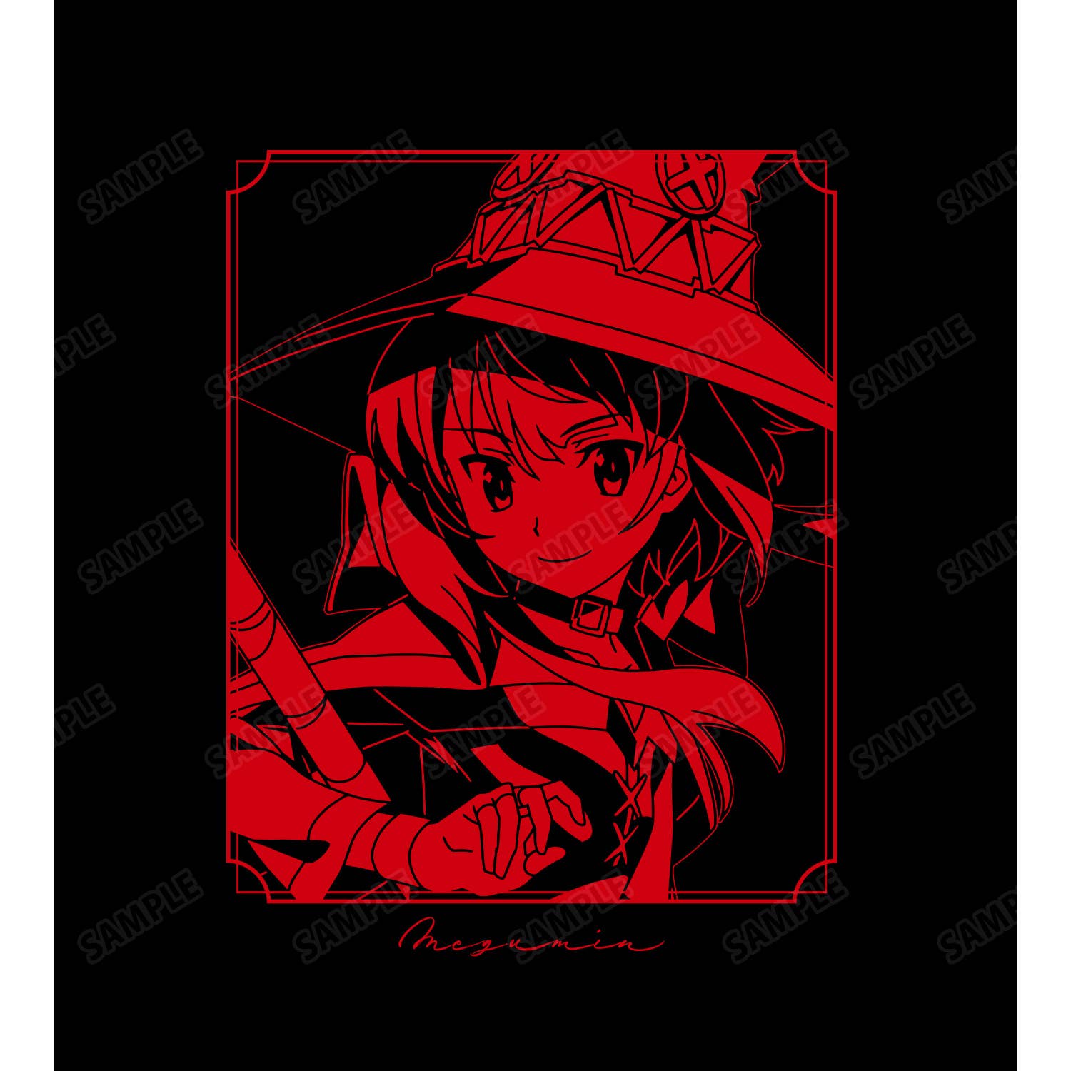 Megumin Back TV anime KonoSuba 3 Megumin Back Print Zip-Parker Women L | HLJ.com