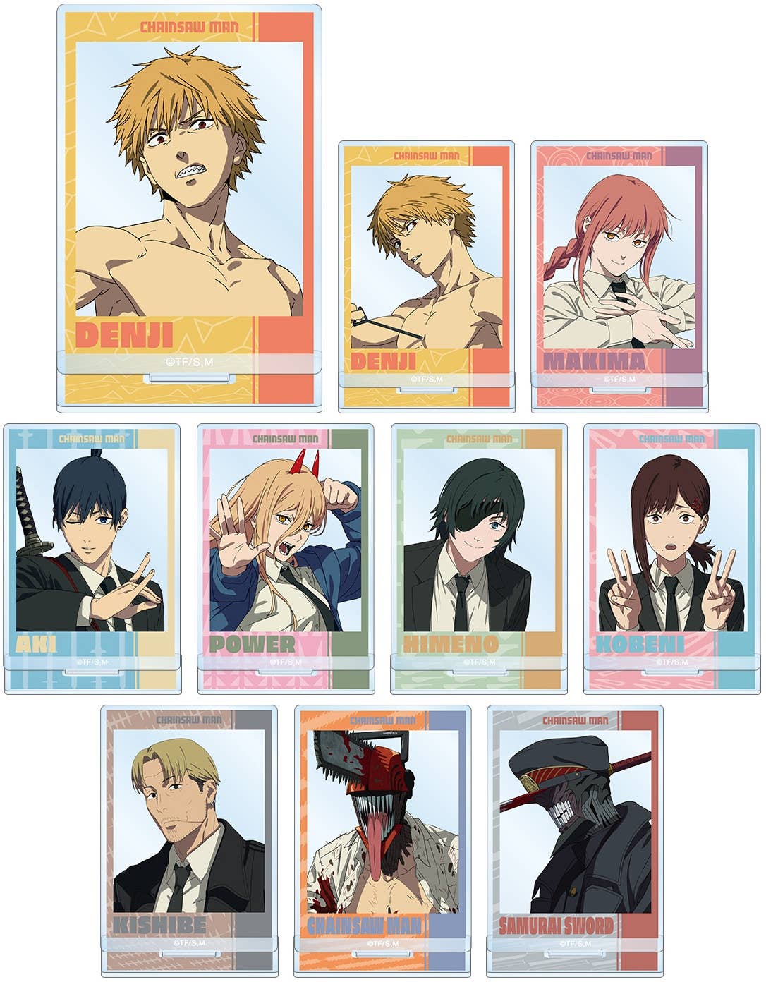 Chainsaw Man - 2026 Acrylic Stand Tabletop Calendar