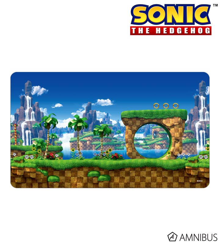 Sonic the Hedgehog : Green Hill Zone Multi-Purpose Desk Mat | HLJ.com